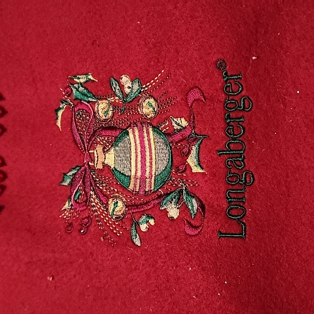 LONGABERGER HOMESTEAD DECORATIVE π HANDBAG - Picture 2 of 8